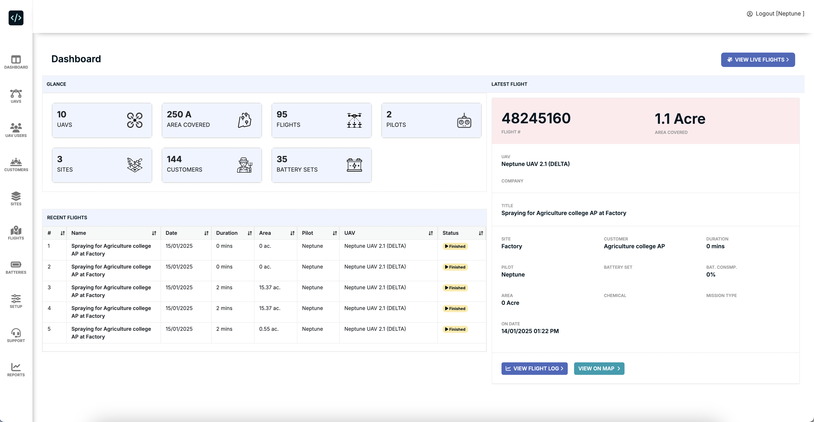 App screenshot